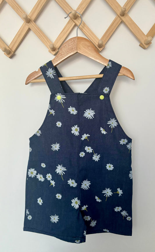 Daisy & Navy Overalls