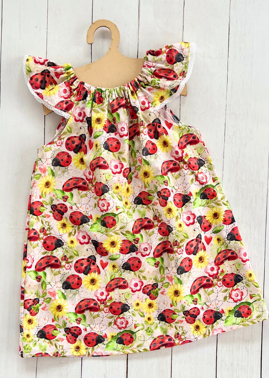 Sunflowers & Ladybug- Size 2