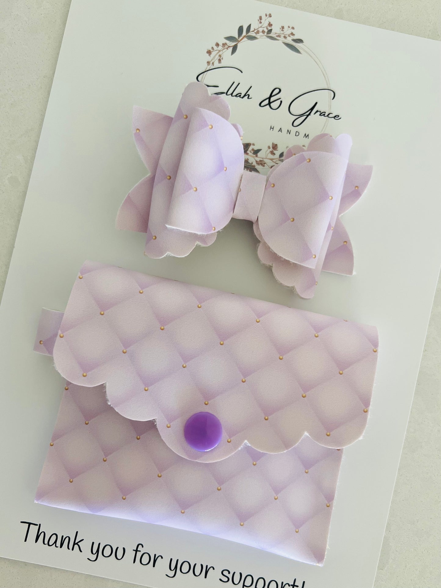 Coin Purse & Bow