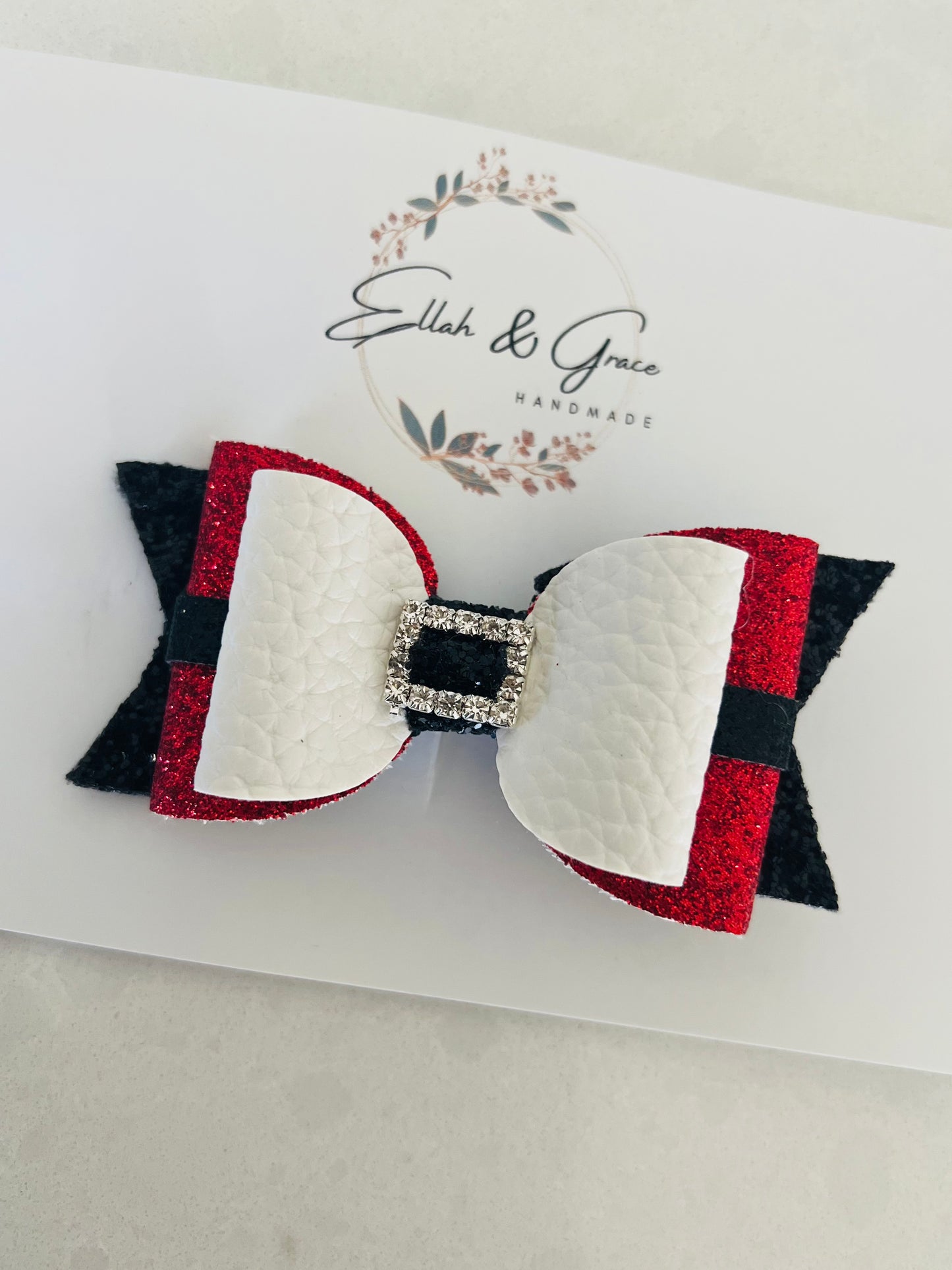 Santa Hair Bow