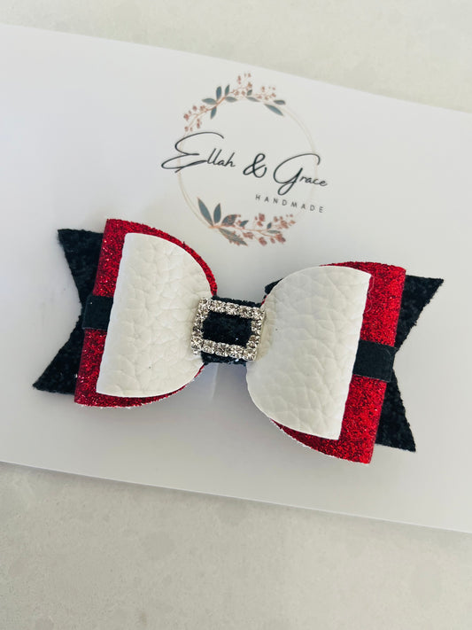 Santa Hair Bow